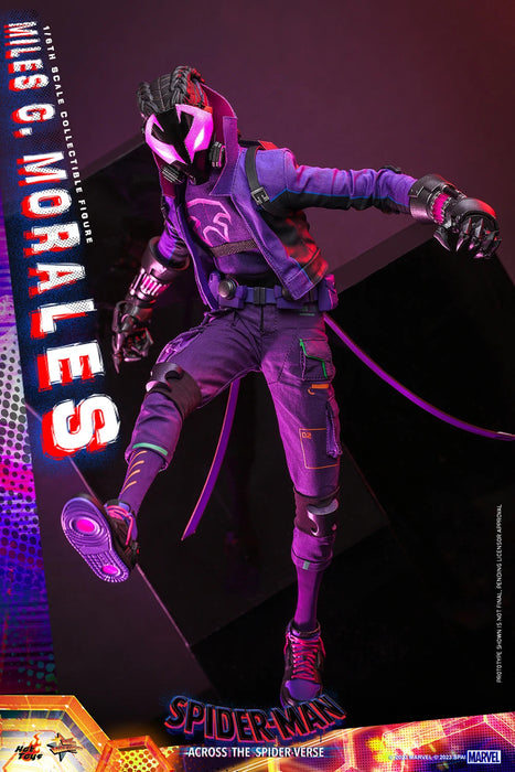 Hot Toys Movie Masterpiece Series: Marvel Spiderman Across The SpiderVerse - Miles G Morales Escala 1/6