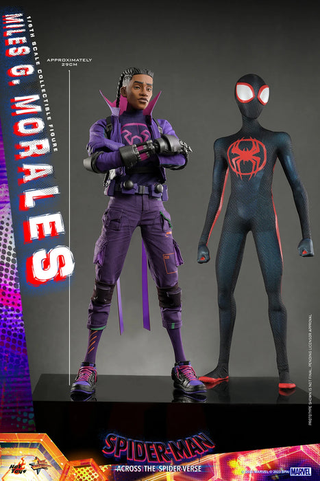 Hot Toys Movie Masterpiece Series: Marvel Spiderman Across The SpiderVerse - Miles G Morales Escala 1/6