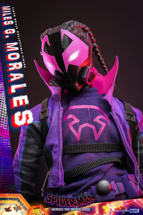 Hot Toys Movie Masterpiece Series: Marvel Spiderman Across The SpiderVerse - Miles G Morales Escala 1/6