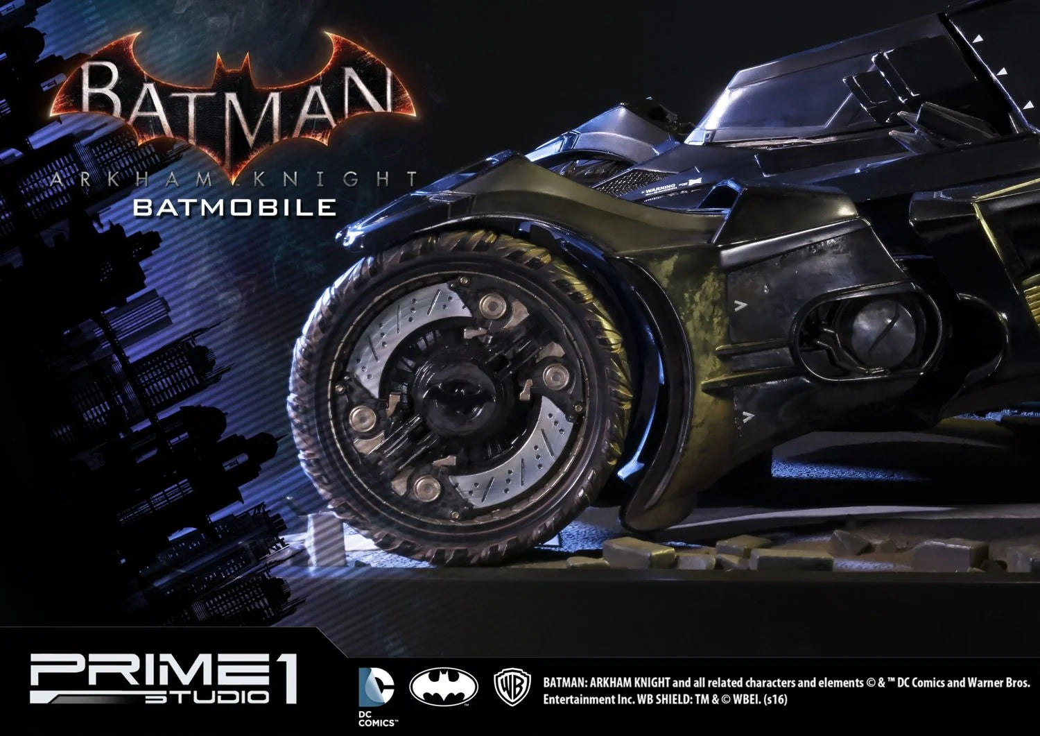 Prime 1 Studios Museum Masterline: Batman Arkham Knight - Batmobile Escala 1/10