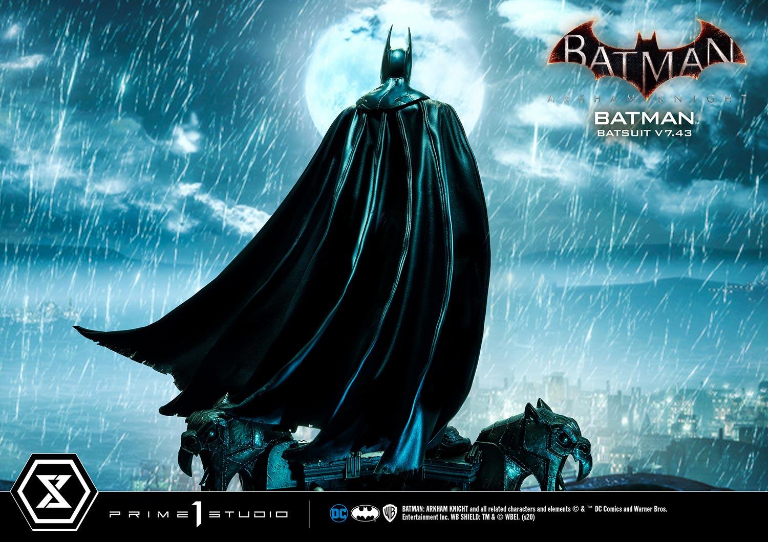 Prime 1 Studios Museum Masterline: Batman Arkham Knight - Batman Batsuit V7.43 Ex Version Escala 1/3