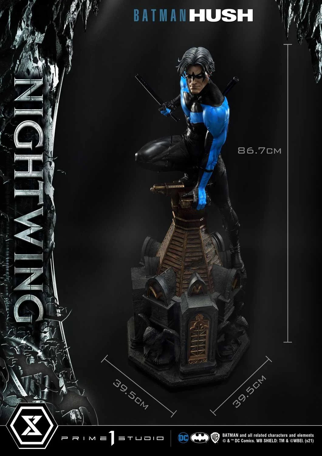 Prime 1 Studios Museum Masterline: Batman Hush Comics - Nightwing Escala 1/3