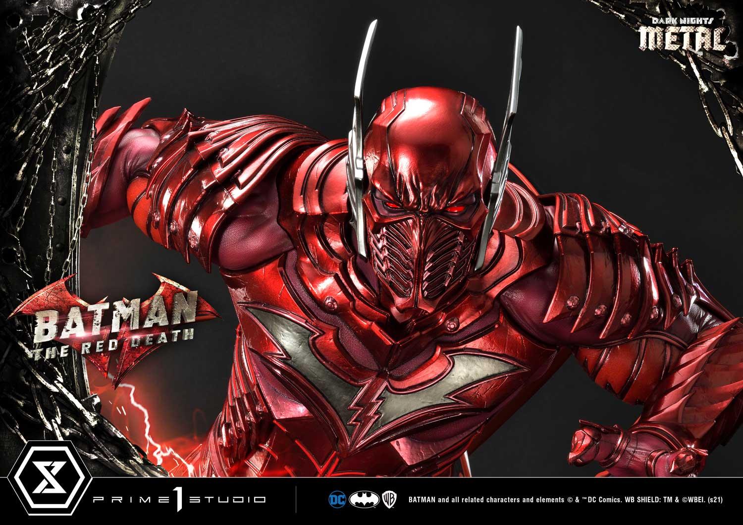 Prime 1 Studios Museum Masterline: Dark Nights Metal Comics - The Red Death Escala 1/3