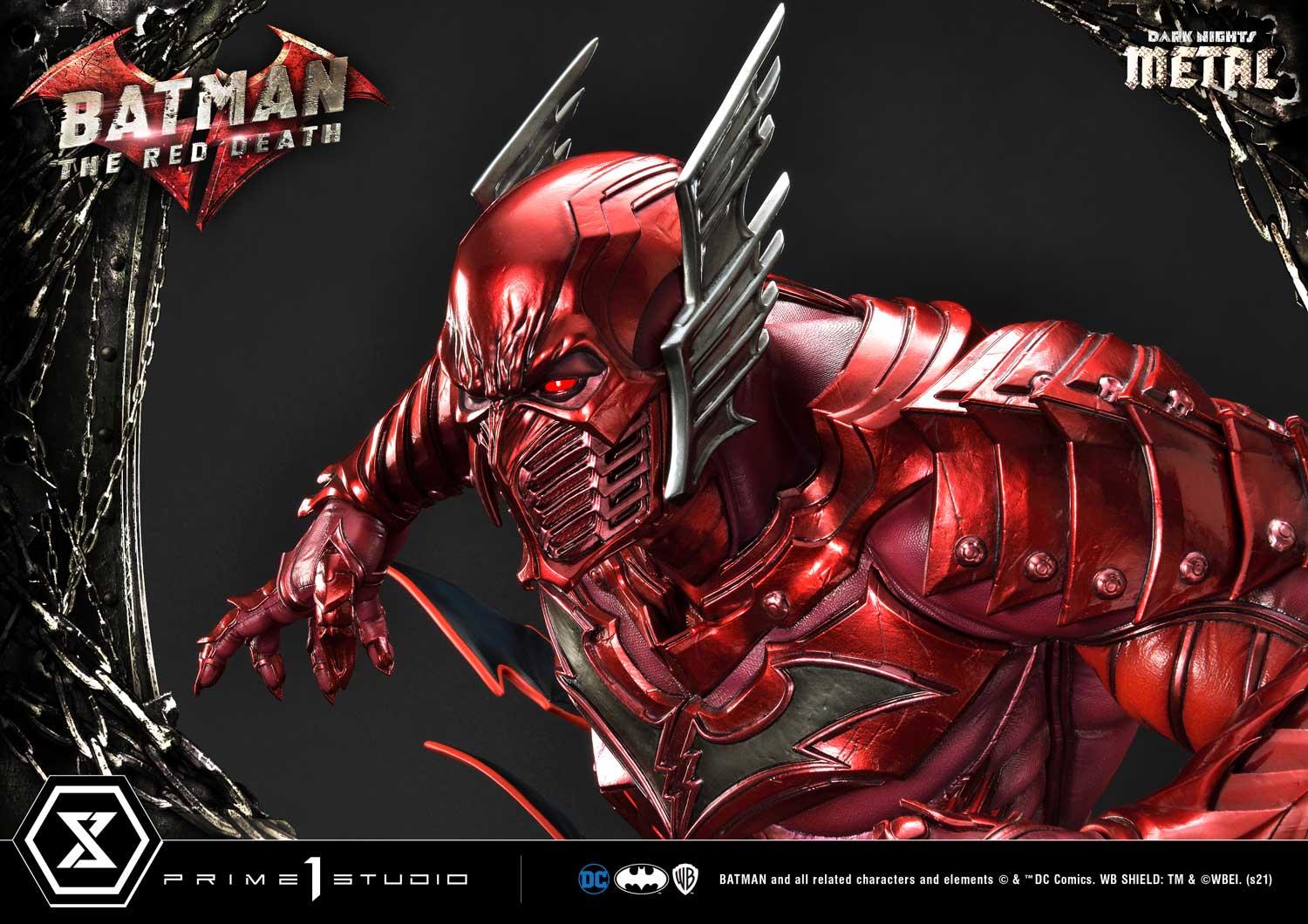 Prime 1 Studios Museum Masterline: Dark Nights Metal Comics - The Red Death Escala 1/3