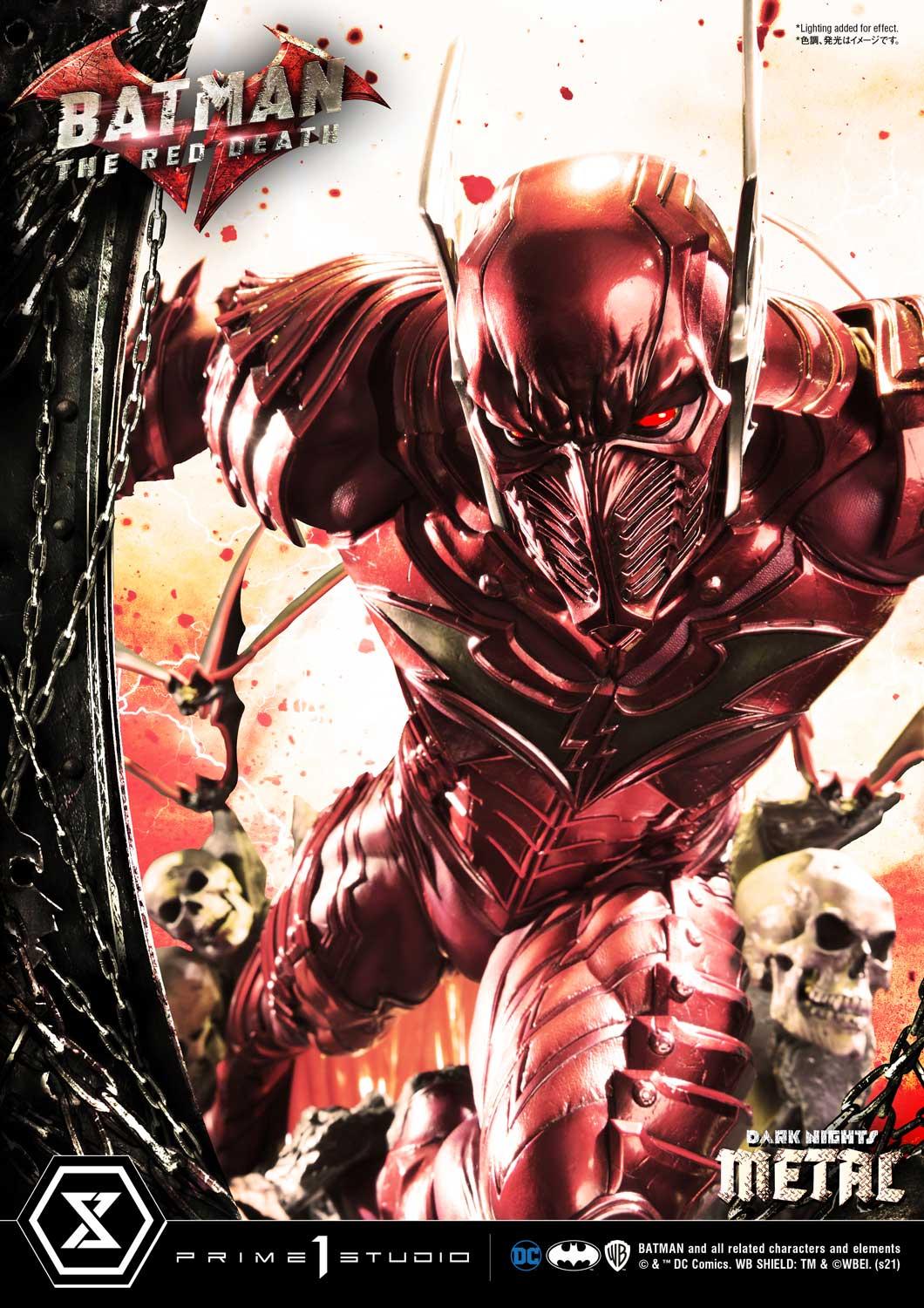 Prime 1 Studios Museum Masterline: Dark Nights Metal Comics - The Red Death Escala 1/3