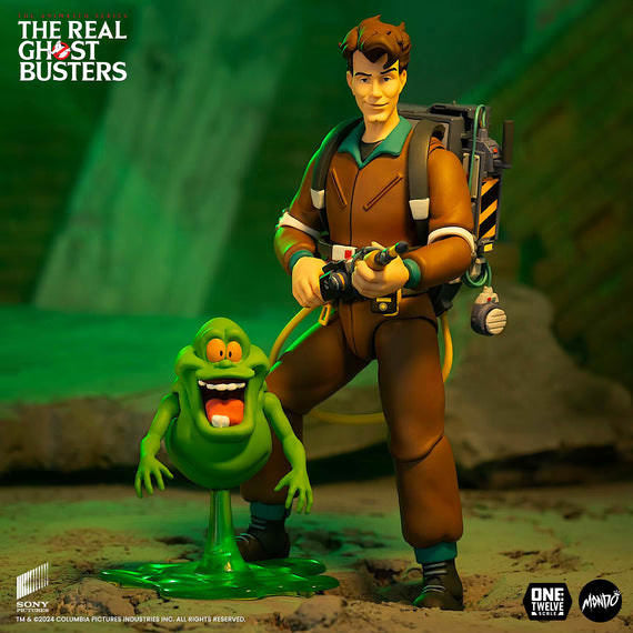 Mondo: Los Cazafantasmas - Peter Venkman y Slimer Escala 1/12