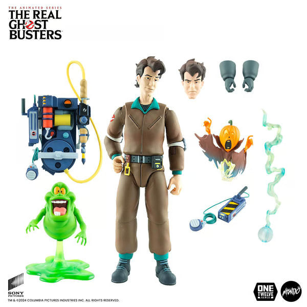 Mondo: Los Cazafantasmas - Peter Venkman y Slimer Escala 1/12