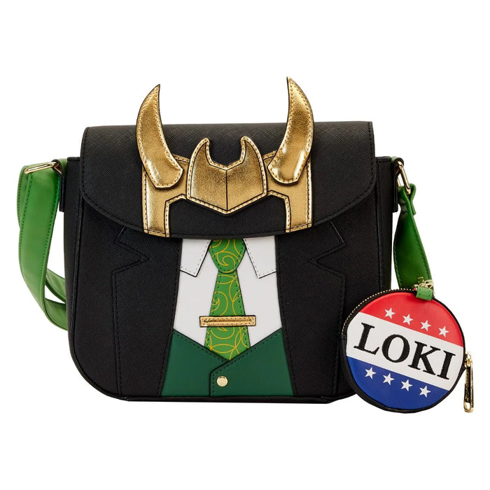 Loungefly X Marvel: Loki Presidente Cosplay Bolso Cruzado