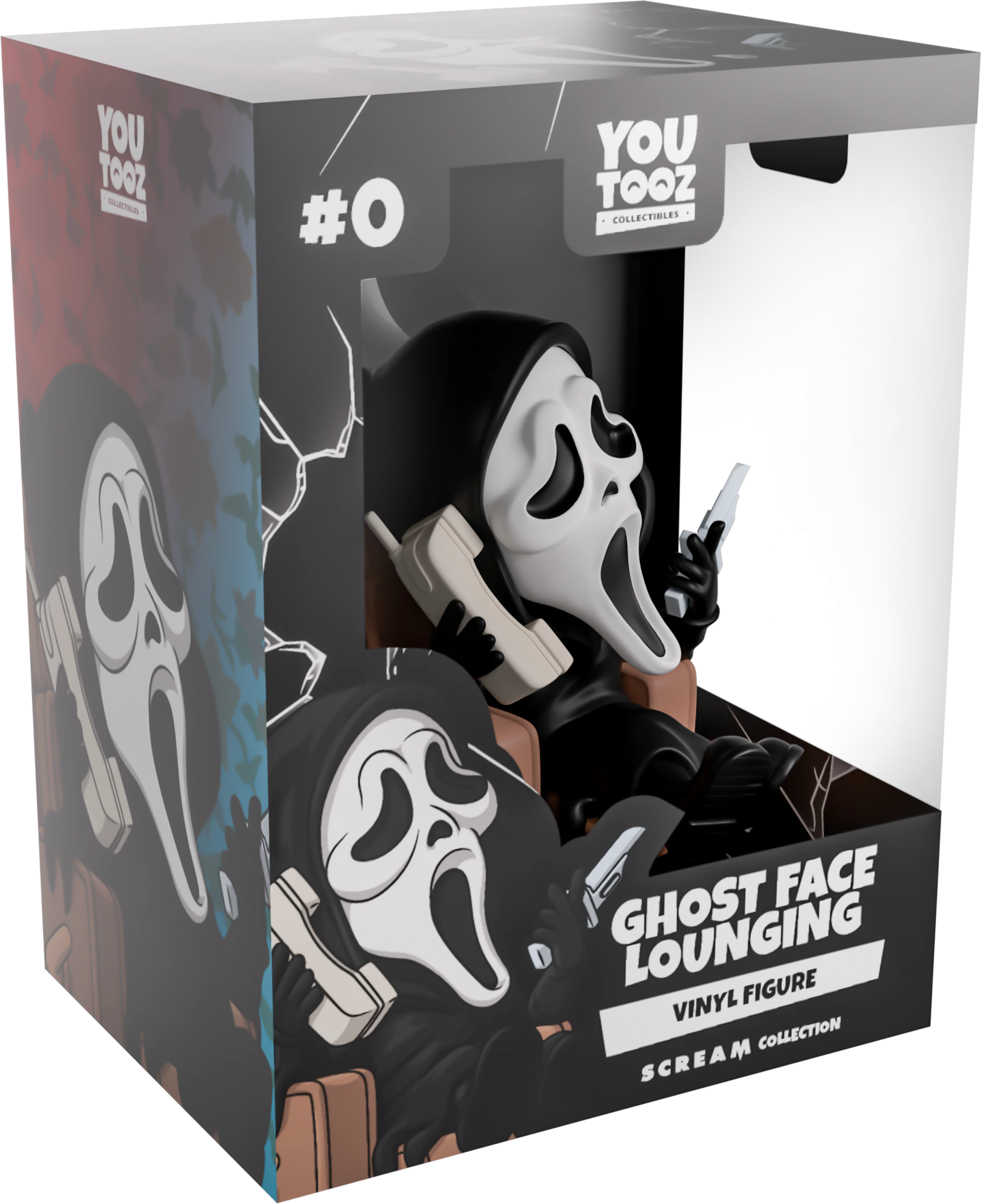 Youtooz Movies: Scream - Ghost Face Lounging