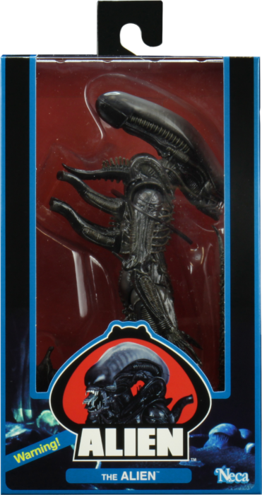 NECA Figura de Accion Ultimate: Alien 40 Aniversario - Xenomorfo 7 Pulgadas