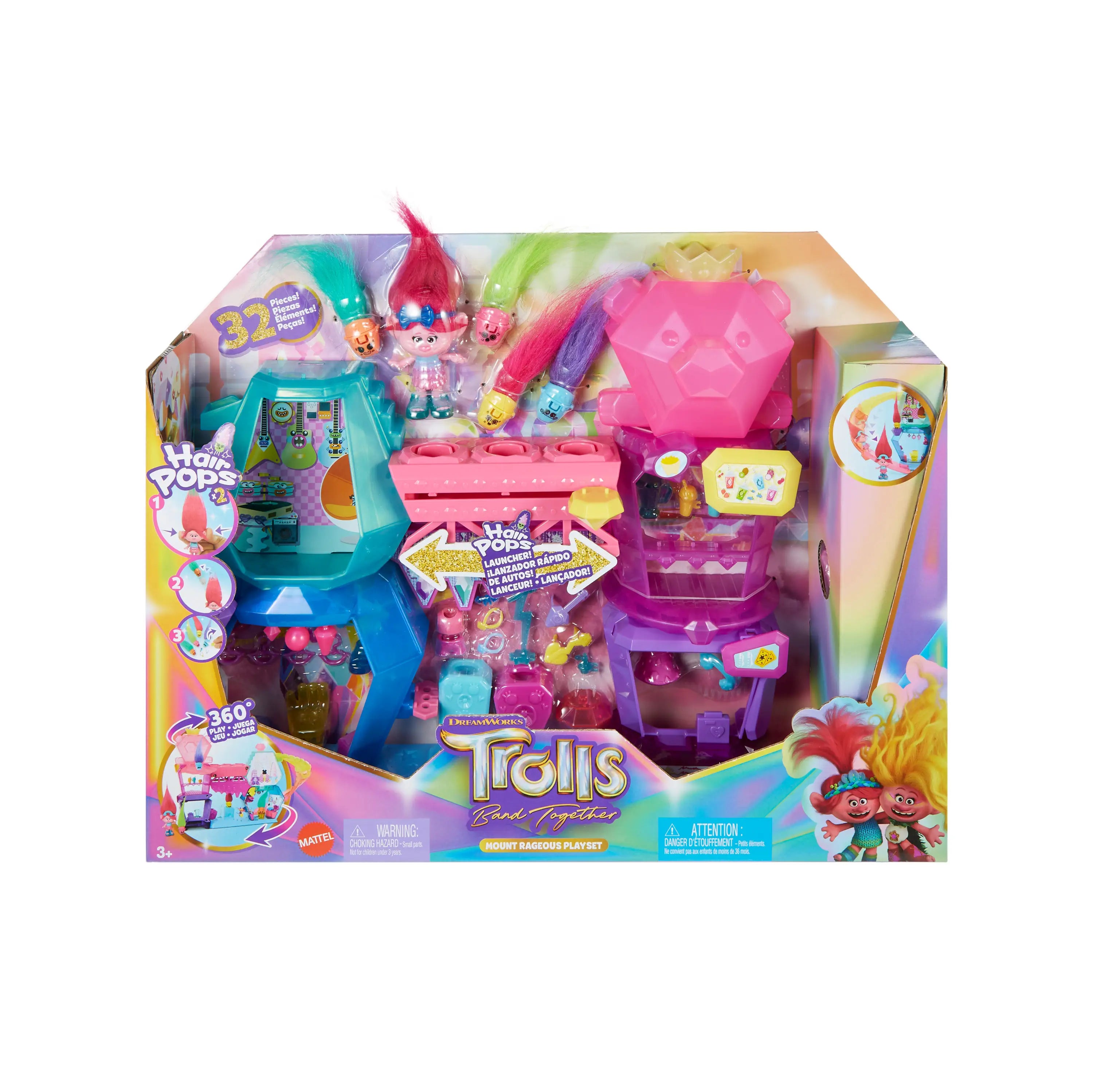 Trolls: Set De Juego - Monte De La Furia