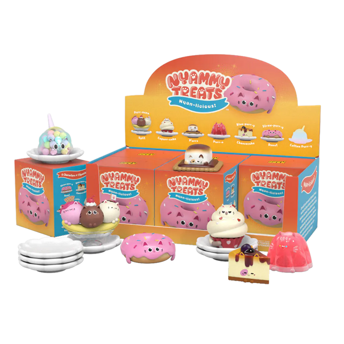 Mighty Jaxx Figures Nyammy Treats: Nyan Licious - Figura Sorpresa