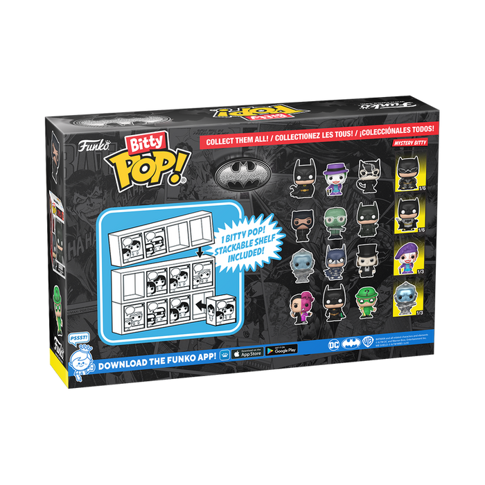 Funko Bitty Pop: DC Batman 85 Aniversario - Mr Freeze 4 Pack