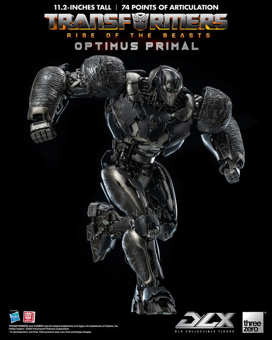 Threezero Collectible Figure: Transformers Rise Of the Beasts - Optimus Primal DLX