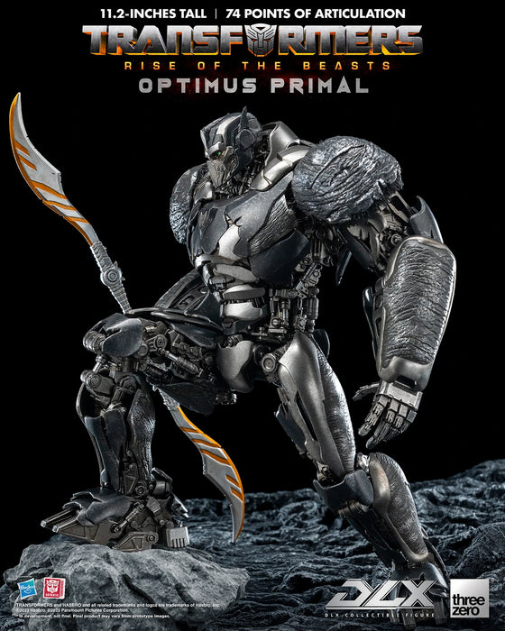 Threezero Collectible Figure: Transformers Rise Of the Beasts - Optimus Primal DLX