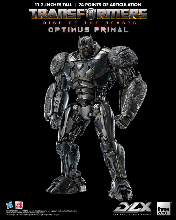 Threezero Collectible Figure: Transformers Rise Of the Beasts - Optimus Primal DLX