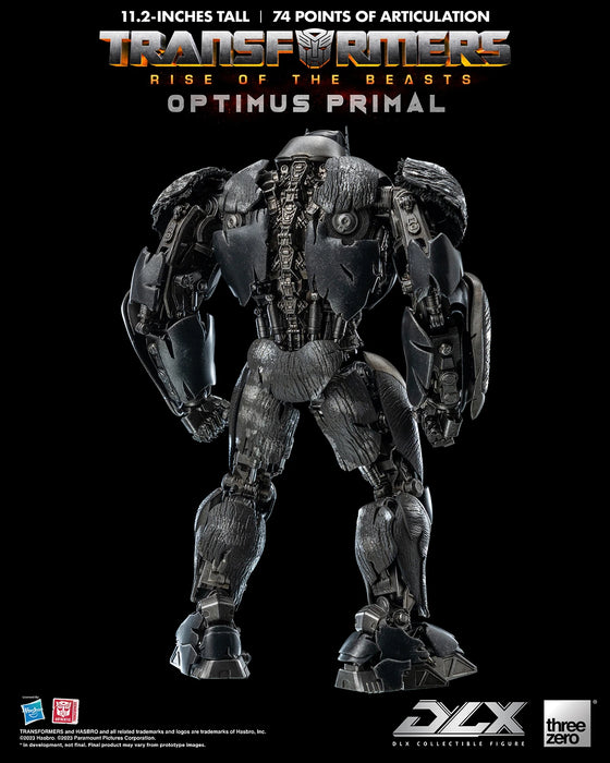 Threezero Collectible Figure: Transformers Rise Of the Beasts - Optimus Primal DLX