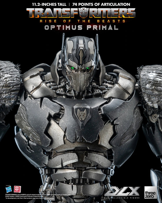 Threezero Collectible Figure: Transformers Rise Of the Beasts - Optimus Primal DLX