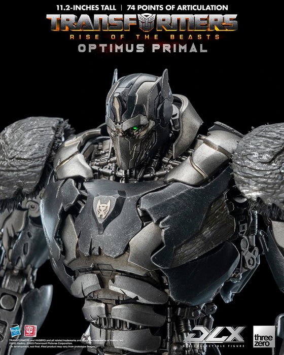 Threezero Collectible Figure: Transformers Rise Of the Beasts - Optimus Primal DLX