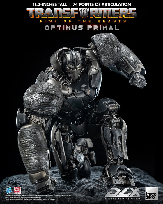 Threezero Collectible Figure: Transformers Rise Of the Beasts - Optimus Primal DLX