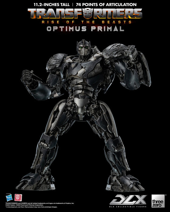 Threezero Collectible Figure: Transformers Rise Of the Beasts - Optimus Primal DLX