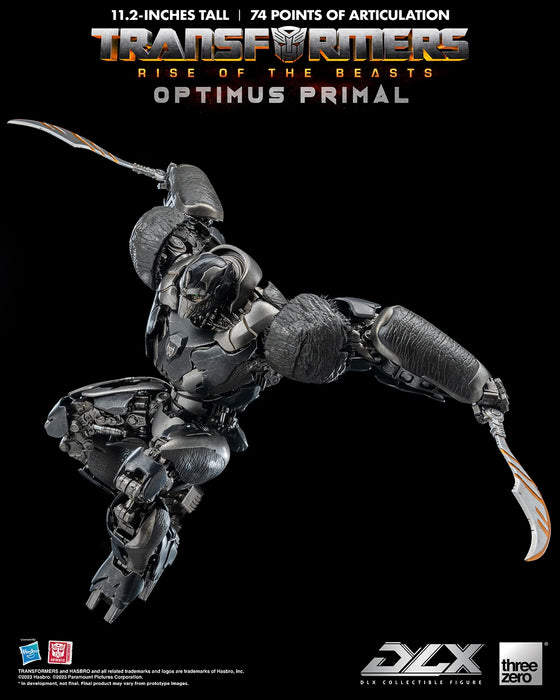 Threezero Collectible Figure: Transformers Rise Of the Beasts - Optimus Primal DLX