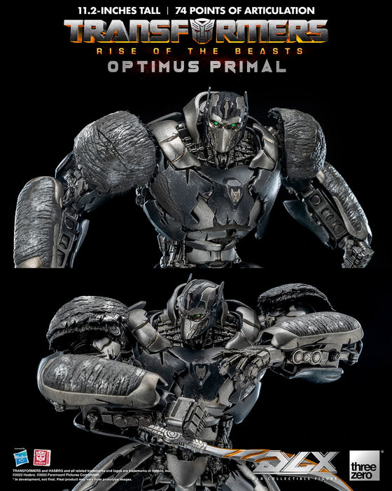 Threezero Collectible Figure: Transformers Rise Of the Beasts - Optimus Primal DLX