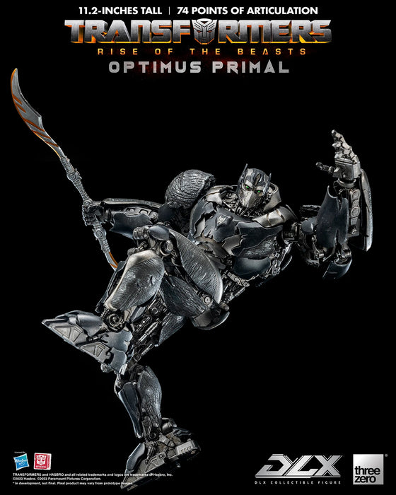 Threezero Collectible Figure: Transformers Rise Of the Beasts - Optimus Primal DLX