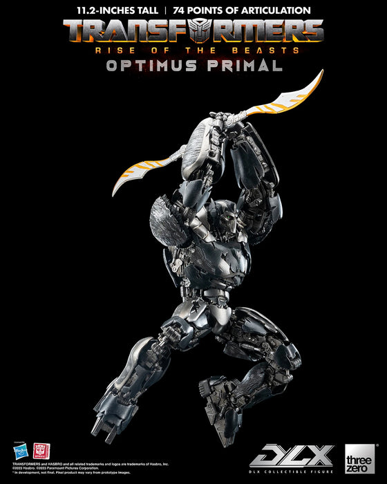 Threezero Collectible Figure: Transformers Rise Of the Beasts - Optimus Primal DLX