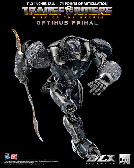 Threezero Collectible Figure: Transformers Rise Of the Beasts - Optimus Primal DLX