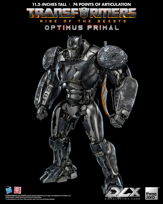 Threezero Collectible Figure: Transformers Rise Of the Beasts - Optimus Primal DLX