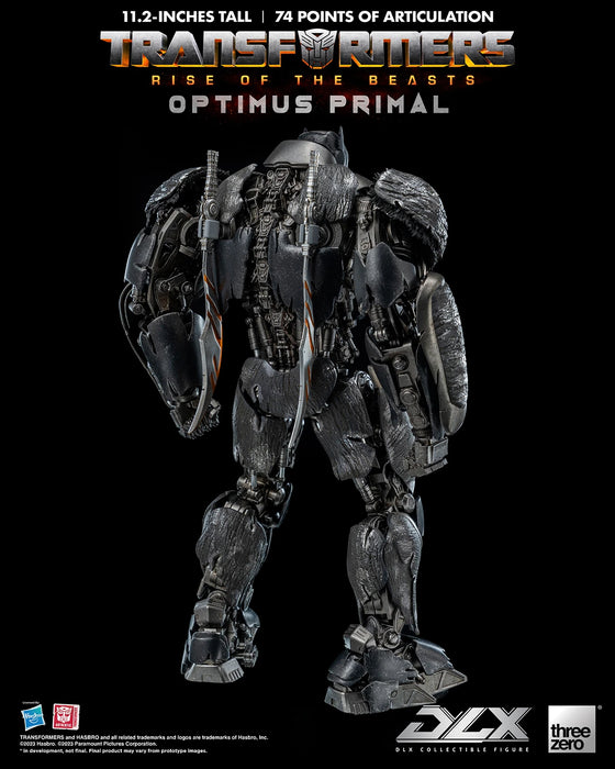 Threezero Collectible Figure: Transformers Rise Of the Beasts - Optimus Primal DLX