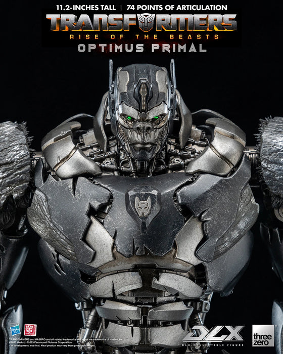 Threezero Collectible Figure: Transformers Rise Of the Beasts - Optimus Primal DLX