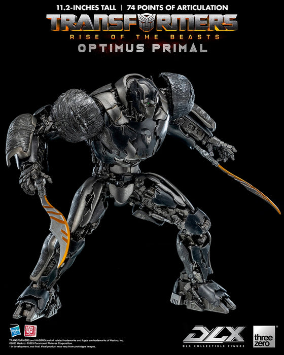 Threezero Collectible Figure: Transformers Rise Of the Beasts - Optimus Primal DLX