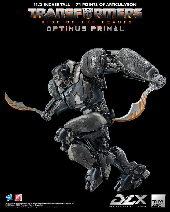 Threezero Collectible Figure: Transformers Rise Of the Beasts - Optimus Primal DLX