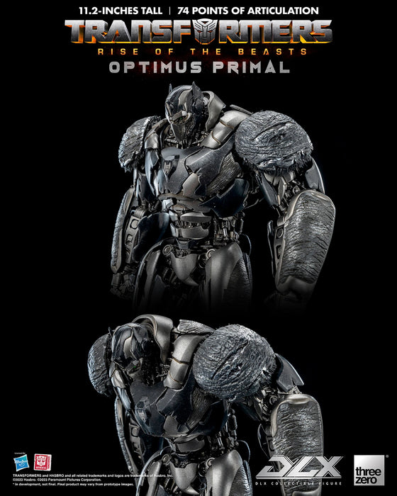 Threezero Collectible Figure: Transformers Rise Of the Beasts - Optimus Primal DLX