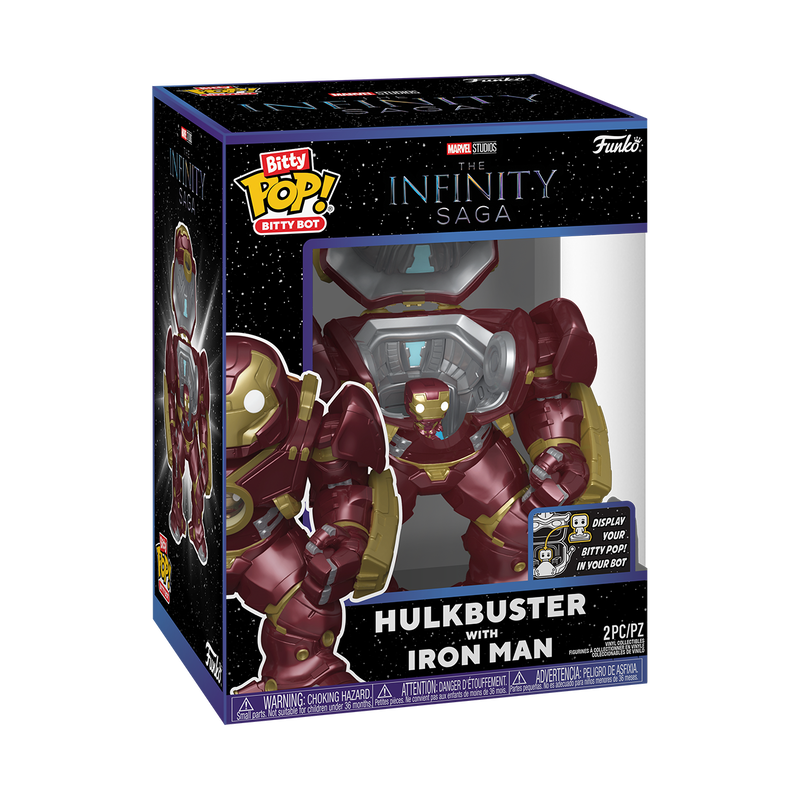 Funko Bitty Bots: Marvel Infinity Saga - Hulkbuster Con Iron Man