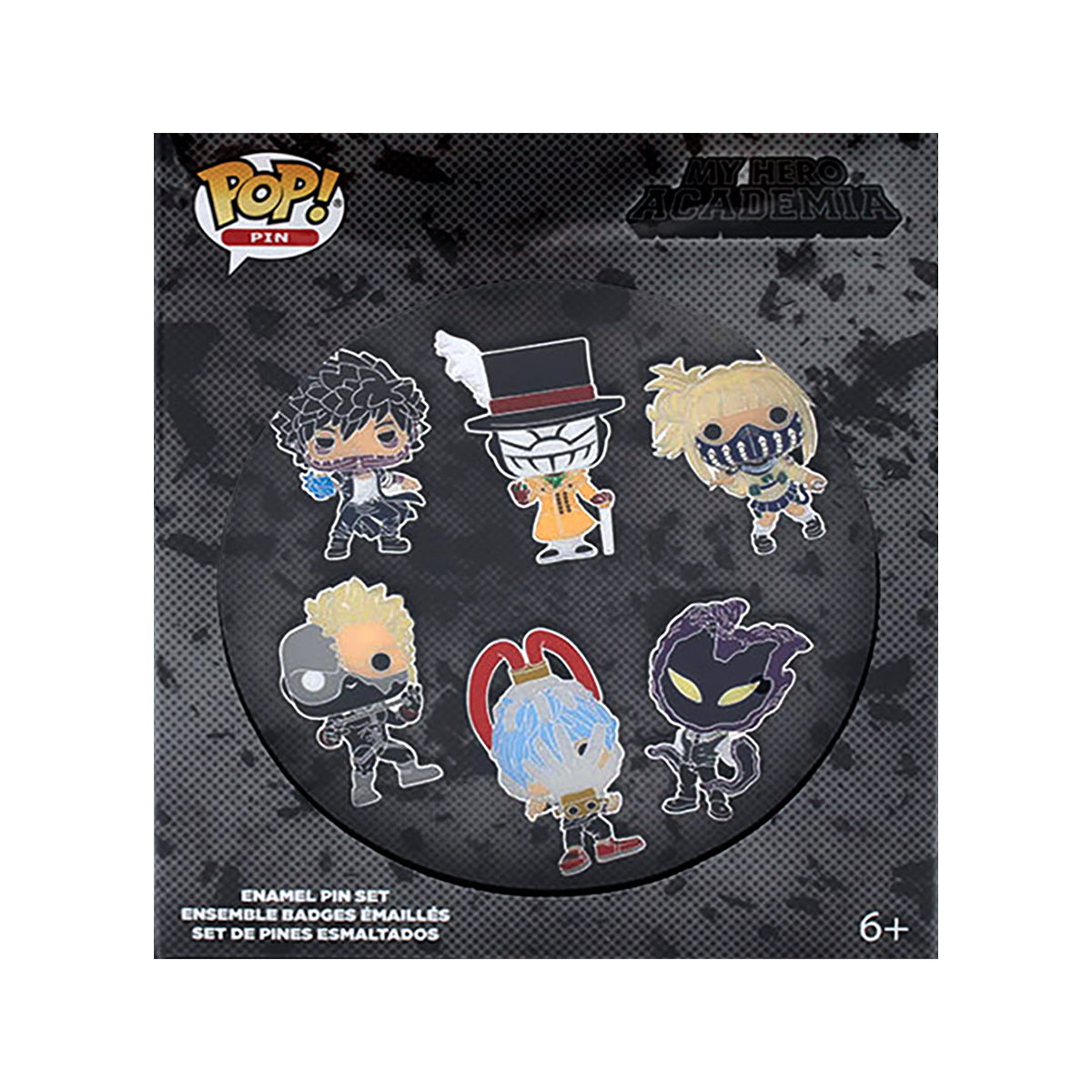 Funko Pop Pin: My Hero Academia - Set  De Villanos 6 Pack