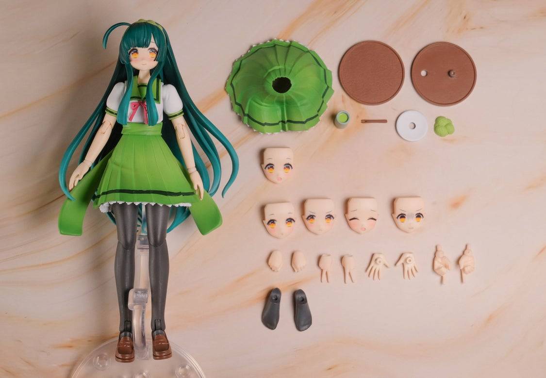 Plum Model Kits: Tohoku Zunko Zundamon Project - Set Plafia Tohoku Zunko