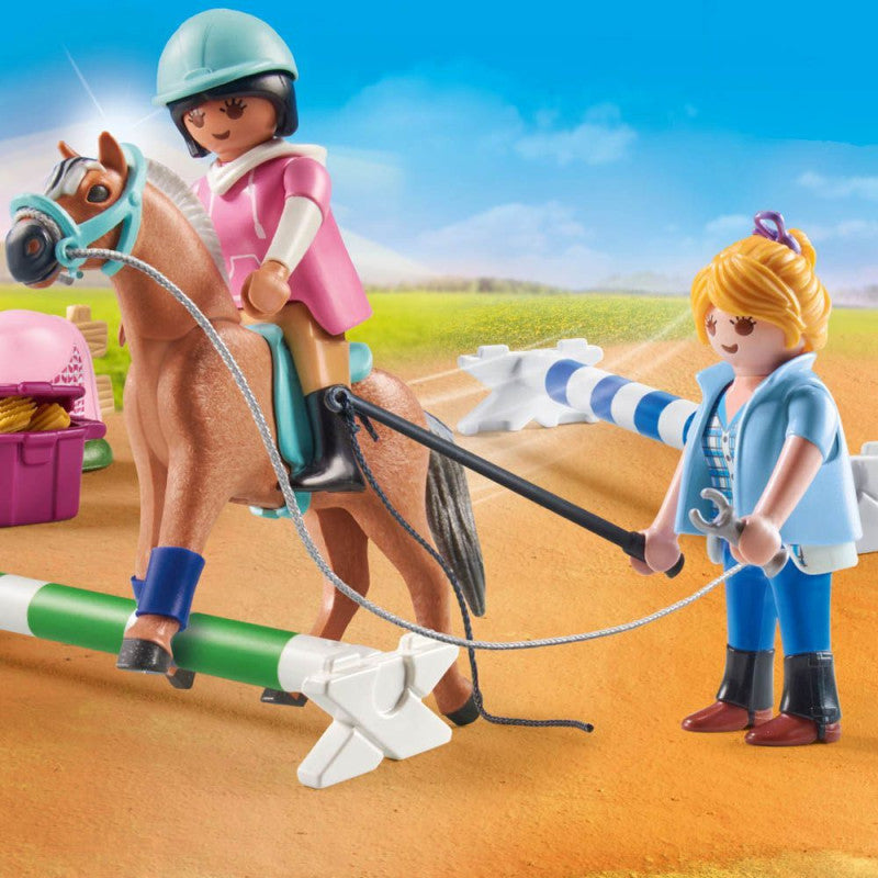 Playmobil Country: Clase De Equitacion 71242