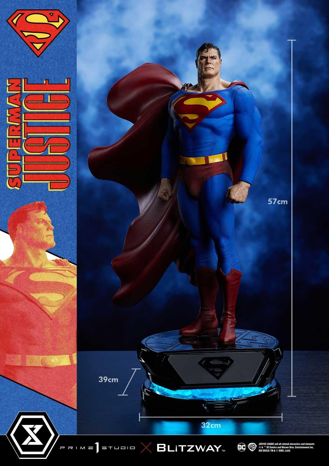 Prime 1 Studios Premium Masterline: Dc Comics Justice - Superman Escala 1/4