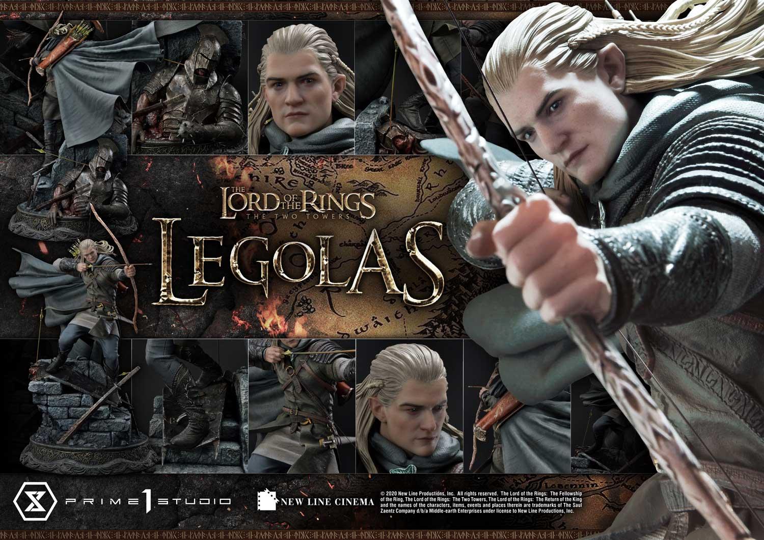 Prime 1 Studios Premium Masterline: The Lord Of The Rings The Two Towers - Legolas Escala 1/4