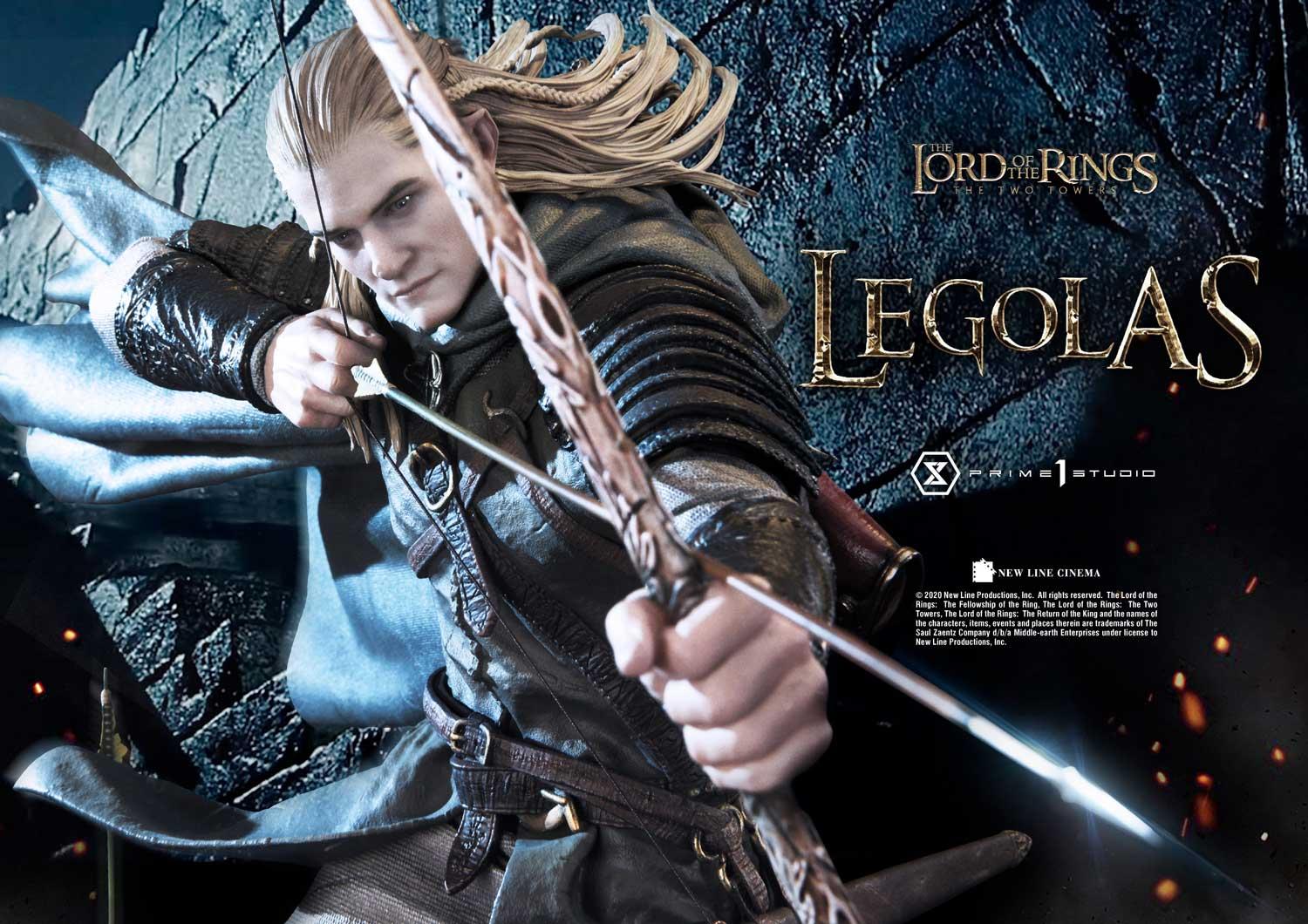 Prime 1 Studios Premium Masterline: The Lord Of The Rings The Two Towers - Legolas Escala 1/4