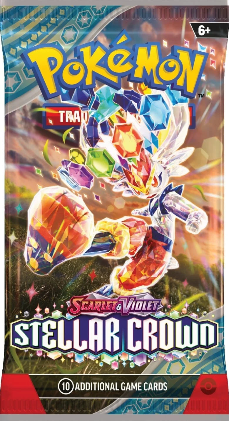 Pokemon TCG Scarlet & Violet: Stellar Crown - Booster En Ingles