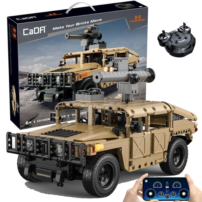 CaDA Chassis Off Road Platform Series: Humvee Off Roader Control Dual Escala 1/10