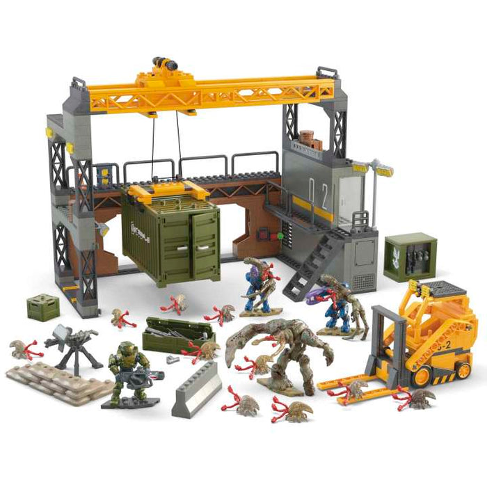 Mega Bloks Juguete De Construccion: Halo Tiroteo En La Compuerta