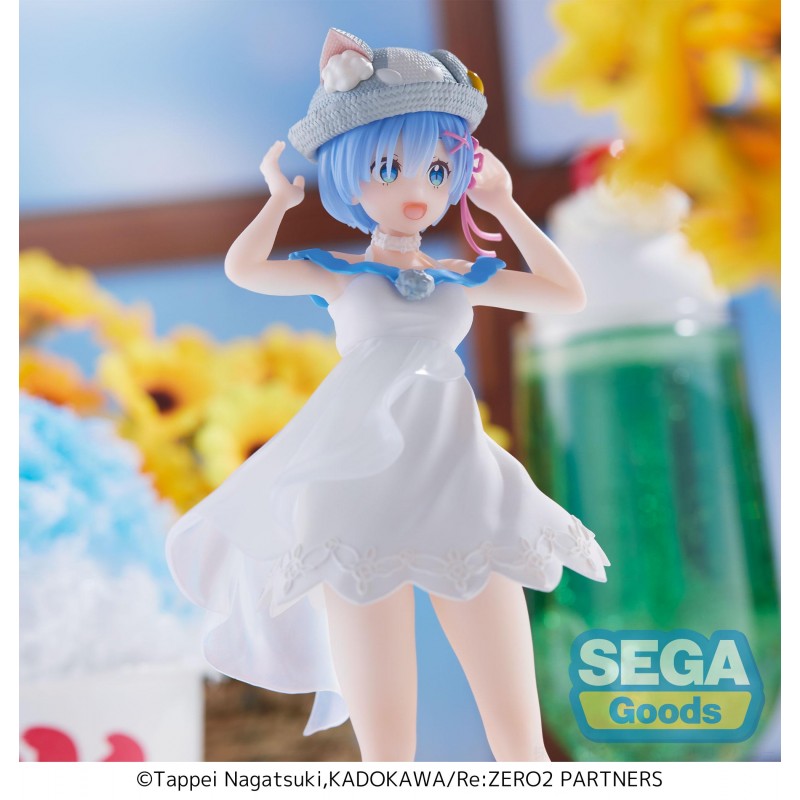 Sega Figures Luminasta: Re Zero Starting Life In Another World - Rem Nyatsu Day