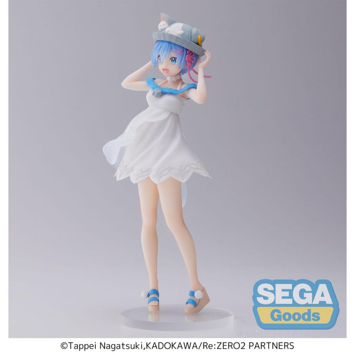 Sega Figures Luminasta: Re Zero Starting Life In Another World - Rem Nyatsu Day