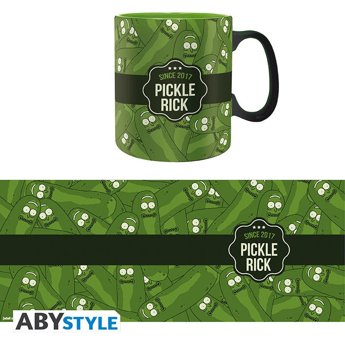 ABYstyle Taza De Ceramica: Rick and Morty- Pickle Rick 460 ml