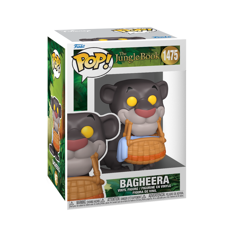 Funko Pop Disney: El Libro De La Selva - Bagheera Con Canasta